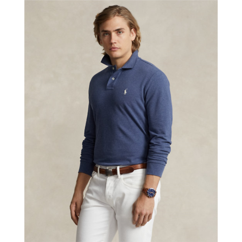 Polo Ralph Lauren Mesh Long-Sleeve Polo Shirt