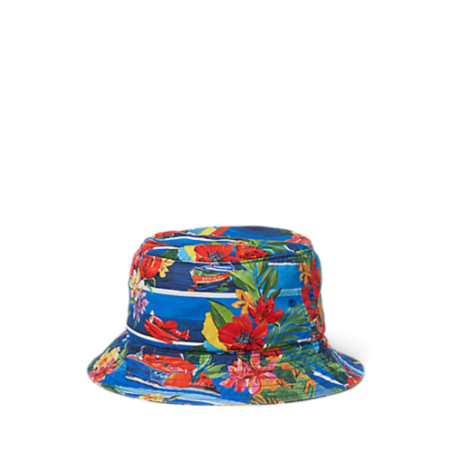 Polo Ralph Lauren Tropical-Print Twill Bucket Hat