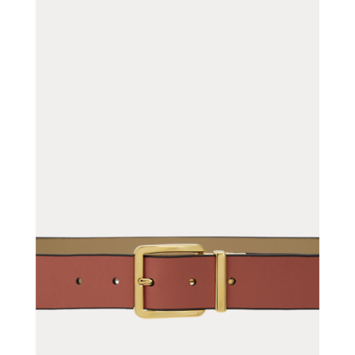 Polo Ralph Lauren Reversible Crosshatch Leather Belt