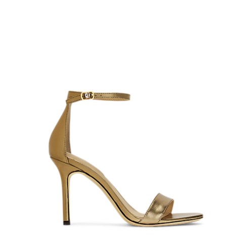 Polo Ralph Lauren Allie Metallic Nappa Leather Sandal