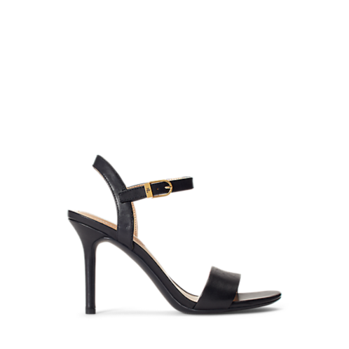 Polo Ralph Lauren Gwen Burnished Leather Sandal