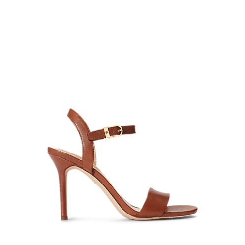 Polo Ralph Lauren Gwen Burnished Leather Sandal