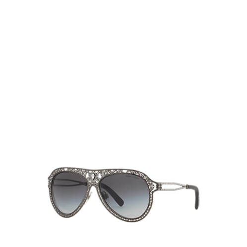 Polo Ralph Lauren Embellished Pilot Sunglasses