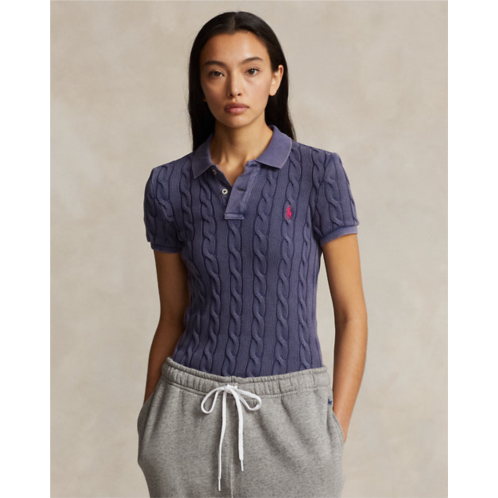 Polo Ralph Lauren Cable-Knit Polo Shirt