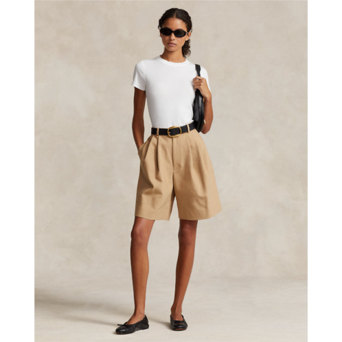 Polo Ralph Lauren Relaxed Fit Long Pleated Short