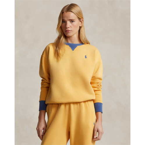 Polo Ralph Lauren Two-Tone Fleece Crewneck Sweatshirt