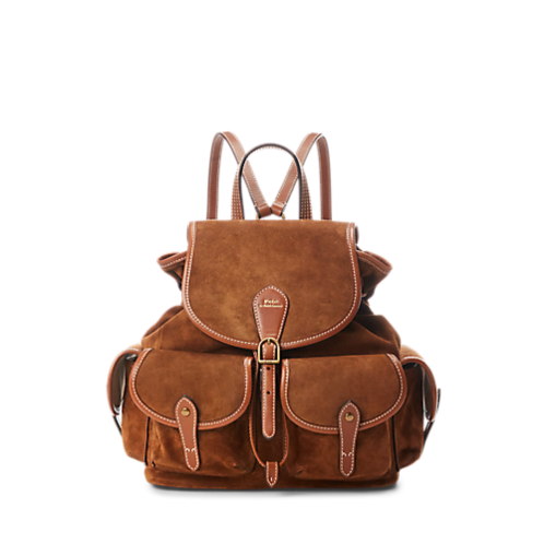 Polo Ralph Lauren Suede Bellport Backpack