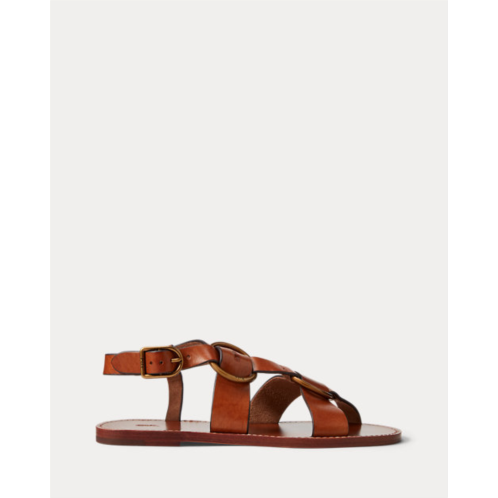 Polo Ralph Lauren Double O-Ring Leather Sandal