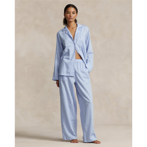 Polo Ralph Lauren Allover Pony Long-Sleeve Pajama Set