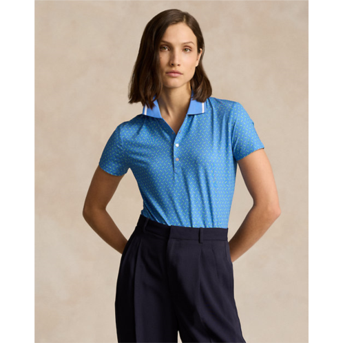Polo Ralph Lauren Tailored Fit Geo-Print Jersey Polo Shirt