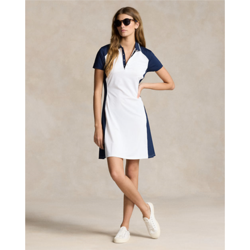 Polo Ralph Lauren Contrast Stretch Jersey Polo Dress