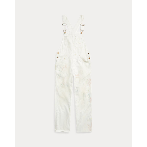Polo Ralph Lauren Paint-Splatter Linen-Cotton Overall