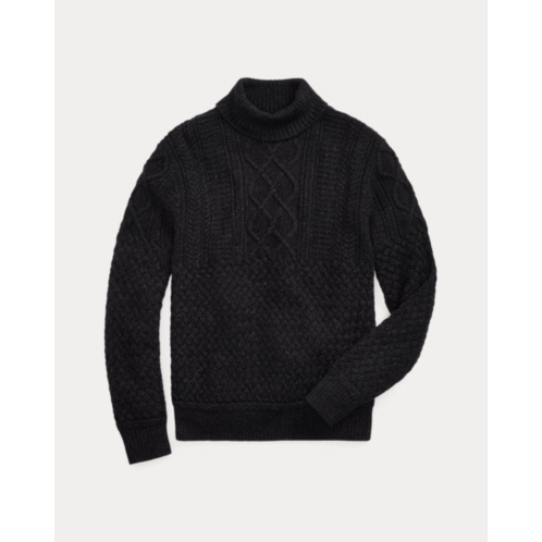Polo Ralph Lauren Cotton-Wool Mockneck Sweater