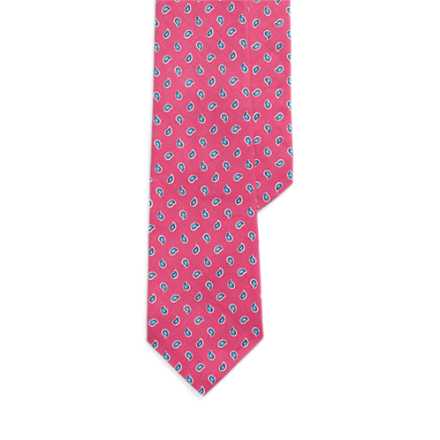 Polo Ralph Lauren Pine-Print Linen Tie