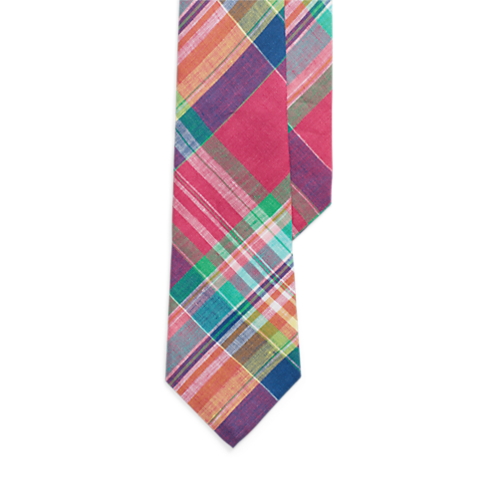 Polo Ralph Lauren Plaid Linen Tie