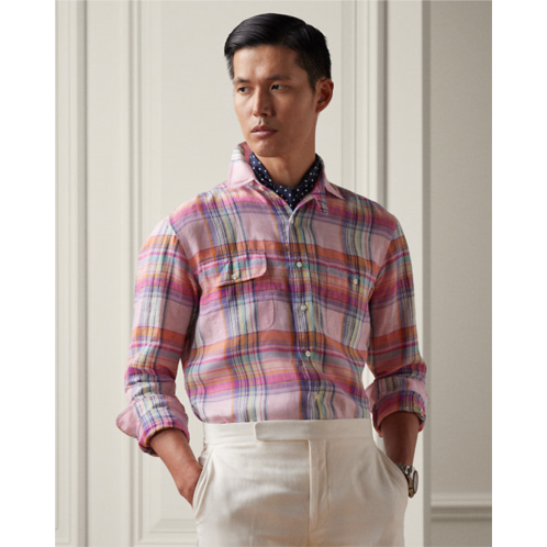 Polo Ralph Lauren Plaid Linen Shirt