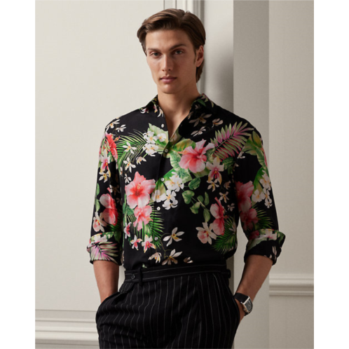 Polo Ralph Lauren Botanical-Print Silk Twill Shirt