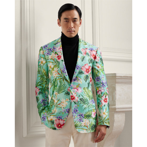 Polo Ralph Lauren Kent Hand-Tailored Botanical Silk Jacket