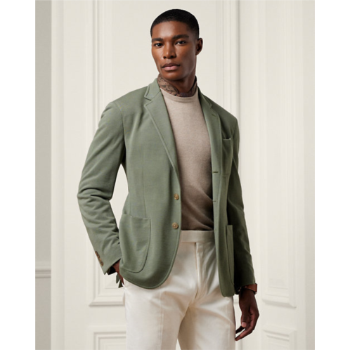Polo Ralph Lauren Hadley Hand-Tailored Wool Pique Blazer