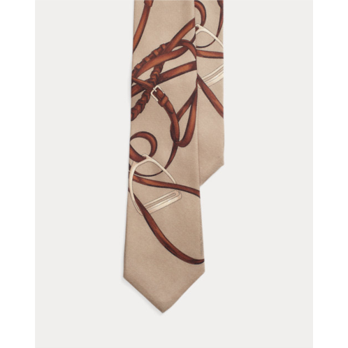 Polo Ralph Lauren Equestrian Cashmere-Silk Tie
