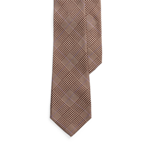 Polo Ralph Lauren Plaid Cashmere-Silk Tie
