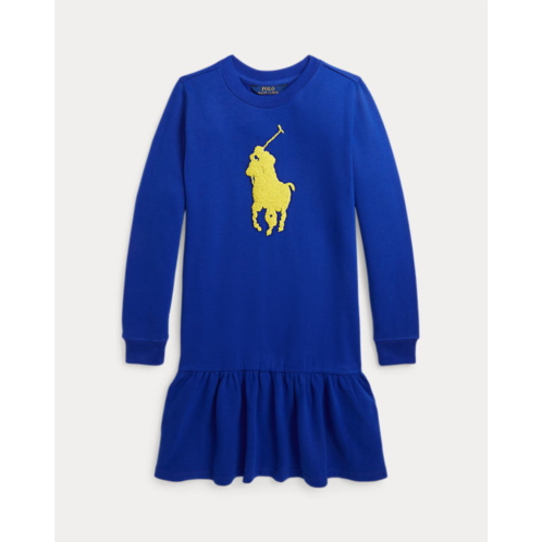 Polo Ralph Lauren French Knot Big Pony Fleece Dress