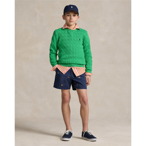Polo Ralph Lauren Polo Prepster Embroidered Chino Short