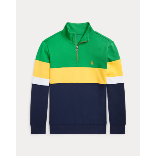 Polo Ralph Lauren Double-Knit Quarter-Zip Sweatshirt