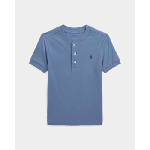 Polo Ralph Lauren Cotton Jersey Short-Sleeve Henley Shirt