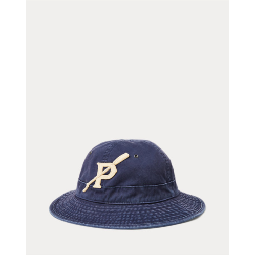 Polo Ralph Lauren Felt-Patch Twill Bucket Hat