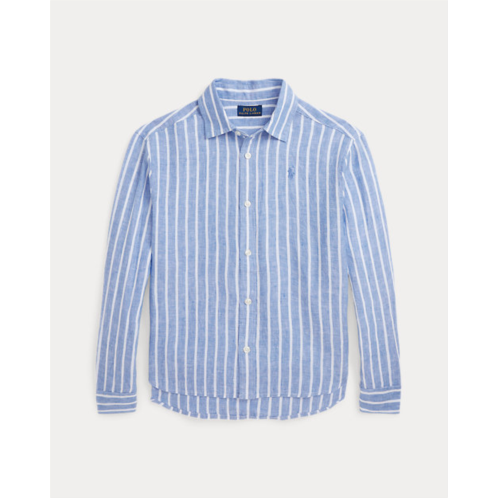 Polo Ralph Lauren Striped Linen Boxy Shirt