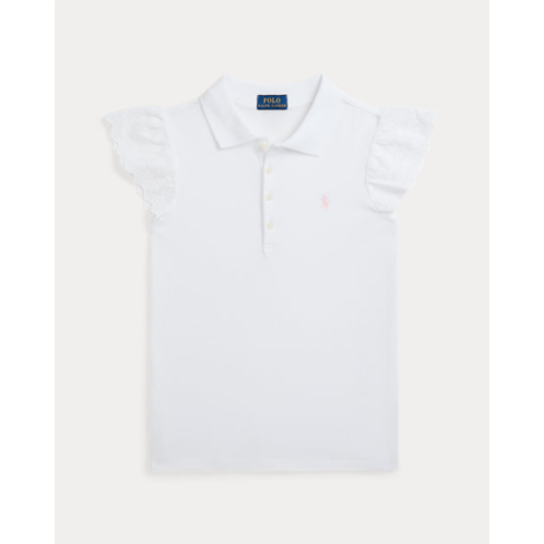 Polo Ralph Lauren Eyelet Stretch Mesh Polo Shirt