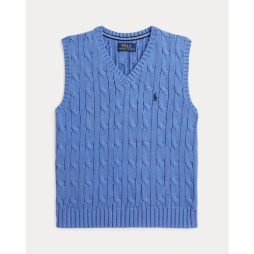 Polo Ralph Lauren Cable-Knit Cotton Sweater Vest
