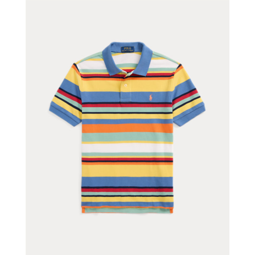 Polo Ralph Lauren Striped Cotton Mesh Polo Shirt