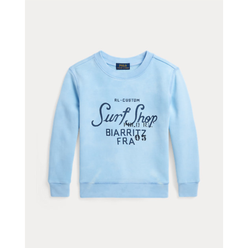 Polo Ralph Lauren Tie-Dye-Print Fleece Graphic Sweatshirt