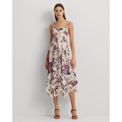 Polo Ralph Lauren Floral Linen Sleeveless Dress