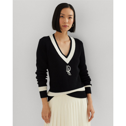 Polo Ralph Lauren Rib-Knit Cotton Cricket Sweater
