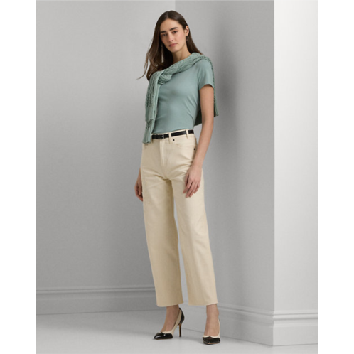 Polo Ralph Lauren High-Rise Relaxed Cropped Jean
