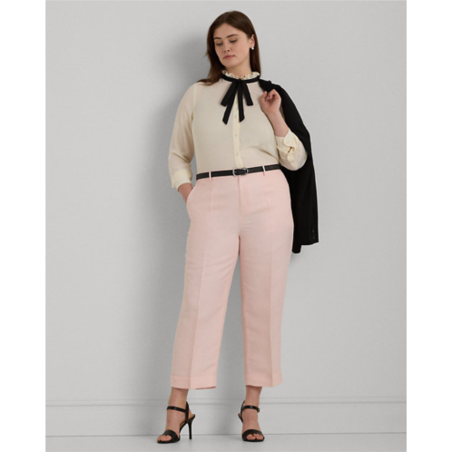 Polo Ralph Lauren Linen-Blend-Twill Cropped Pant