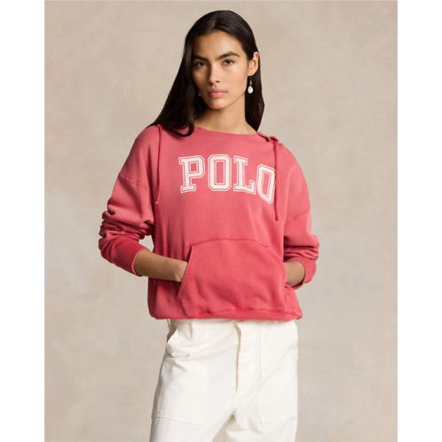 Polo Ralph Lauren Logo Split-Neck Fleece Hoodie