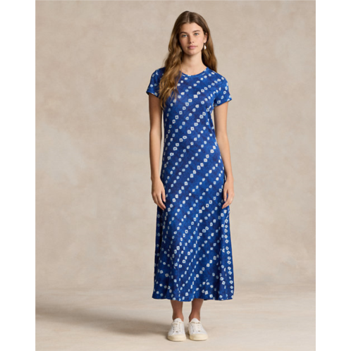 Polo Ralph Lauren Graphic Print Linen Dress
