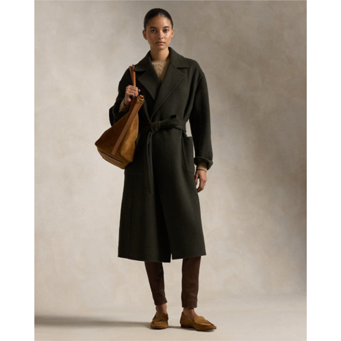 Polo Ralph Lauren Double-Faced Wool Wrap Coat