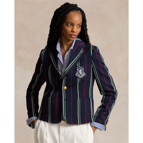 Polo Ralph Lauren Striped Satin Cricket Blazer