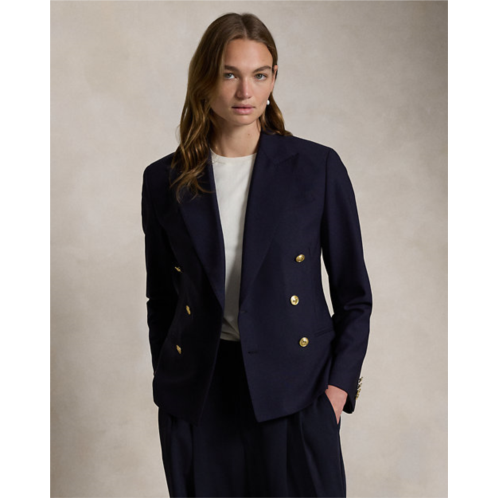 Polo Ralph Lauren Double-Breasted Stretch-Wool Blazer