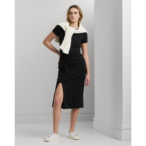 Polo Ralph Lauren Jersey Twist-Front Midi Dress