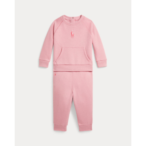 Polo Ralph Lauren Fleece Sweatshirt & Jogger Pant Set