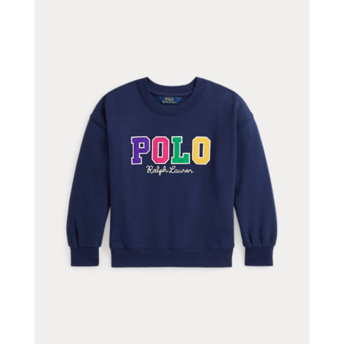 Polo Ralph Lauren Corduroy-Logo Fleece Sweatshirt