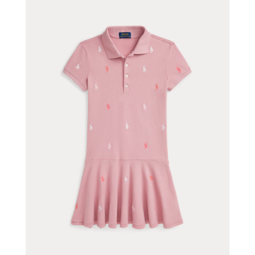 Polo Ralph Lauren Polo Pony Stretch Mesh Polo Dress