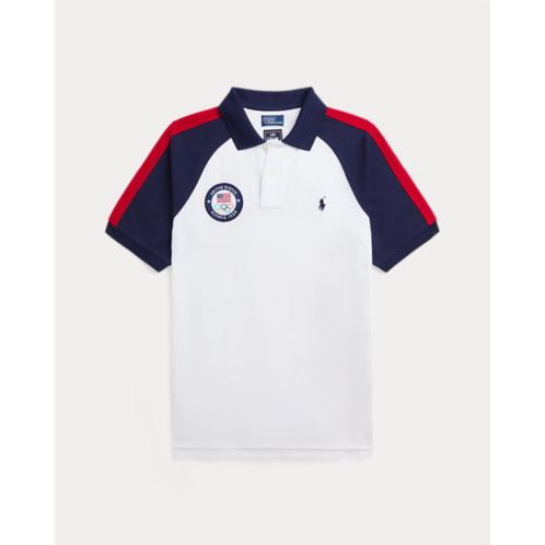 Polo Ralph Lauren Team USA Cotton Mesh Polo Shirt