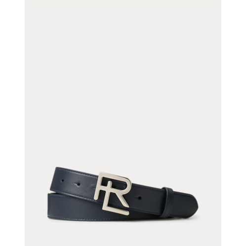 Polo Ralph Lauren RL-Buckle Calfskin Belt